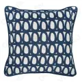 Чехол на подушку с принтом twirl темно-синего цвета из коллекции cuts&pieces, 45х45 см