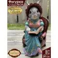 Фигурка садовая для дачи и сада Magic Art Крольчиха в кресле полистоун