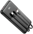 Аккумулятор внешний Borofone BJ22, 10000mAh, QC3.0, PD3.0, цвет: чёрный