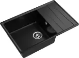 Кухонная мойка Granfest Level 760L (760*500) Черный