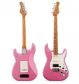 L-G2-i3-MSP Электрогитара, розовая, Smiger