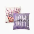 Чехол на подушку Этель Sweet Home 2 шт, 40*40 см, велюр 100% п/э