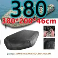 Чехол стояночный для ПВХ-лодки (380х200х46 см) черный