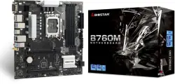 Biostar B760MZ-E PRO Материнская плата , LGA 1700, Intel B760, 4xDDR5, 4xSATA, 2xM.2, 1xPCIe 4.0 x16, 1xPCIe 3.0 x4, 1xPCIe 3.0 x1, 1xHDMI, 1xDP, 1xDVI, 1xVGA, 1x 2.5Gb LAN, 3xUSB-A 3.2 Gen 1, 2xUSB-A 2.0, 1xUSB-C 3.2 Gen 2, 3x3.5 мм, 7.1, mATX