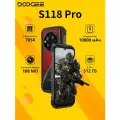 Смартфон DOOGEE S118 Pro 5G 24(8+16)/512 ГБ,6,6 FHD 120 Гц,10800 мАч Аккумулятор, камера 108 МП, NFC, красный