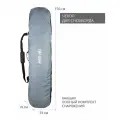 Чехол для сноуборда White Owl, FB-010, 150х19 см, чёрный/серый