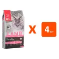 BLITZ SENSITIVE ADULT CAT LAMB для взрослых кошек с ягненком 2 кг х 4 шт