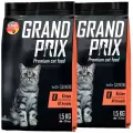 GRAND PRIX KITTEN для котят с лососем (1,5 + 1,5 кг)