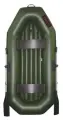 Лодка «Муссон S 240 НД», надувное дно, цвет олива
