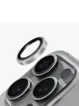 Сапфировое стекло для камеры iPhone 16 Pro/16 Pro Max, UNIQ OPTIX Camera Lens PRIME Sapphire Stainless steel Silver