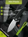 Нож складной CIVIVI Mini Praxis C18026C-2 + темляк