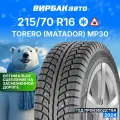 Зимняя шипованная шина Torero MP30 215/70 R16 100T