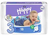 Подгузники HAPPY 13шт Midi /5-9кг/ дет.