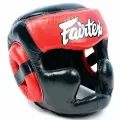 Шлем Fairtex HG13 black red (Full Head) M