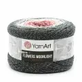 2 Мотка, Yarnart FLOWERS MOONLIGHT, 53% Хлопок 43% Полиакрил 4% Металлик/Полиэстер / 260 гр. - 1000 м, Цвет-3279