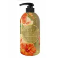 Jigott Парфюмированный гель для душа Гибискус 750 мл, Hibiscus Perfume Body Wash / Корейская косметика для тела, гель для душа увлажняющий женский