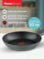 Сковорода антипригарная 20 см индукционная с индикатором нагрева