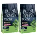 Корм для собак Monge BWILD Feed the Instinct Low Grain, дикий кабан 2 шт. х 2500 г (для мелких и карликовых пород)