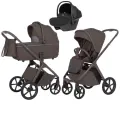 Коляска 3 в 1 Carrello Vector Merino Beige люлька, прогулочная, автолюлька с рождения до трех лет