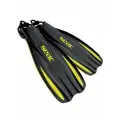 Ласты для плавания SEAC SUB U-1000 SLING STRAP YELLOW/BLACK, р-р XS-S/36-38