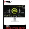 Игровой монитор MSI MAG 274Q RFW 27, IPS, 2560x1440, 240 Гц, 0.5мс, белый