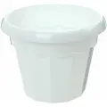 Горшок гармония 0,7л с поддоном (белый)