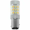 Комплект светодиодных габаритных ламп для автомобиля MYX P21 42SMD 12V белый цвет/желтый цвет 1157 цена за 2шт.