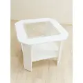 Журнальный столик для гостиной Стол журнальный классический 69 x 69 см