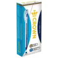 CROWN Набор гелевых ручек Hi-Jell, 0.35 мм, 12 шт.