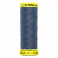 Нитки швейные Gutermann Maraflex 120 для эластичных, трикотажных материалов, 150 м, 100% ПБТ, 5 шт (112 серо-синий джинс)