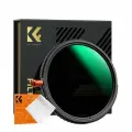 Светофильтр K&F Concept Nano-X CPL/ND2-32/Black Diffusion 1/4 49мм, гидрофобная поверхность