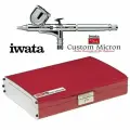 Аэрограф Iwata Custom Micron CM-C2 Сопло 0,23 мм верхняя чашечка 9 мл с крышкой.