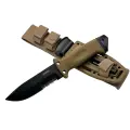 Тактический нож Gerber LMF II Infantry с серрейтором (Песок), общая длина 26,9см, сталь 420HC