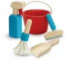 Игровой набор Plan Toys «Уборка», серия ROLE PLAY, 5 предметов, 3498