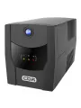 ИБП CBR QTM-1500T-4F-LCUC (Line Interactive 1500VA/900W 9Ah12V 4 x Shuko, HID-USB, RJ45/11) черный