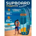 Сапборд, надувная SUP-доска Fankee 335х86 см, надувной двухслойный, синий, полный комплект