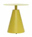 Столик кофейный marius, D50 см, желтый