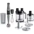 Блендер BRAUN MQ9185XLI, незаменимый помощник на кухне, с большим количеством насадок