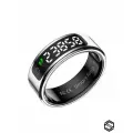 Умное кольцо HerzRing Vision RQ с экраном и жестами, размер 20 - титан серебро