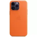 Чехол Apple iPhone 14 Pro Max Leather Case with MagSafe Orange