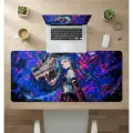 Коврик для мыши Аркейн, большой, игровой 800*300 для компьютерного стола, аниме