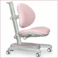 Растущее детское кресло ортопедическое Ergokids Ortoback Y-508 розовое