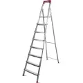 Стремянка Kanat Elips oцинкованная, 7 ступеней (6+1), сталь (EM-606)