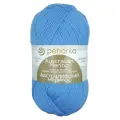 Пряжа для вязания Пехорка Австралийский меринос 520 голубая пролеска 2 шт 100 гр/400 м 95% мериносовая шерсть, 5% акрил