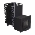 Печь для бани рада 6, закрытая каменка, 18 L (сетка), без дверцы