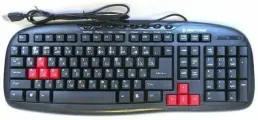 Игровая клавиатура MRM-POWER KB-107XE-проводная для удобной работы в офисе и дома
