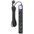 Фильтр-удлинитель Power Cube куб 5,0 м, 6 розеток, черный, 16а/3,5квт, SPG6-B5M
