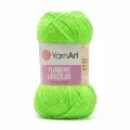 Пряжа для вязания YarnArt 'Flowers Unicolor' 50гр 200м (55% хлопок, 45% полиакрил) (760 салатовый), 5 мотков