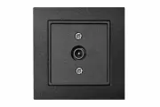 LIREGUS Розетка Телевизионная Оконечная (TV) Антрацит LIREGUS EPSILON