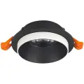 Спот ST Luce Chomia ST206.408.01, GU10 белый черный 1 шт. нейтральный белый 2900 K 50 Вт